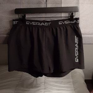 Running shorts, black